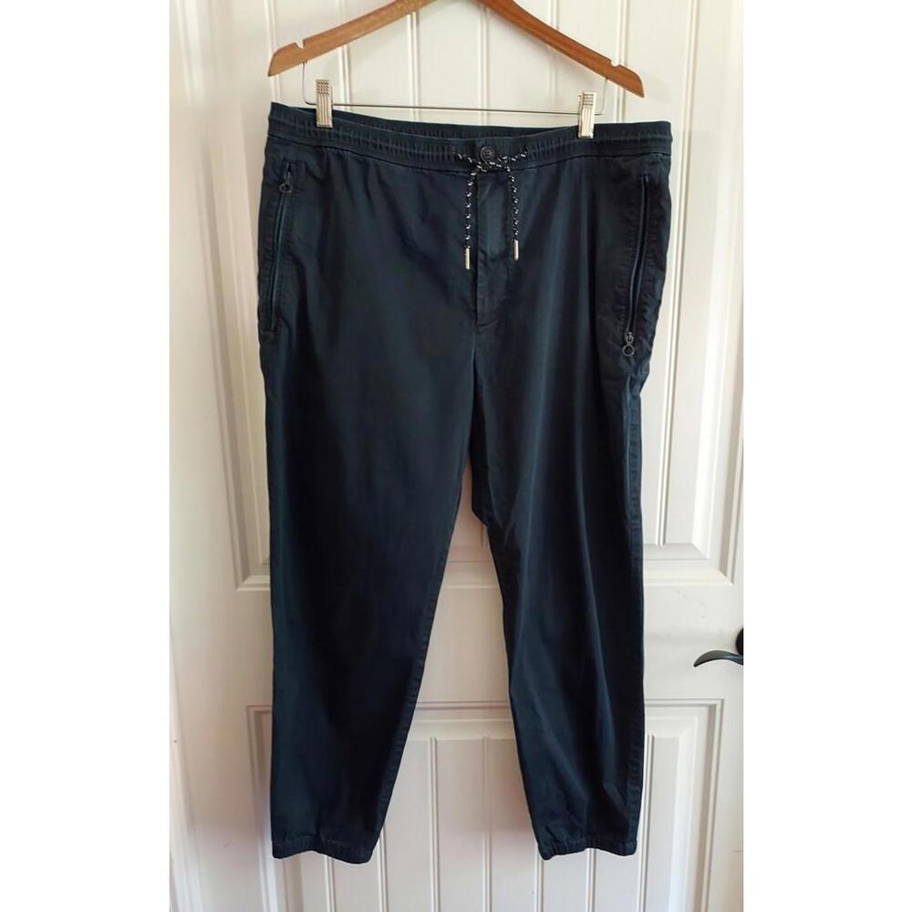 Armani‎ Exchange Men's Navy Blue Drawstring Pants Size 38